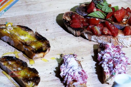 155 – Bruschetta toscana e crostini misti… cosi boni un l’ho mai visti!