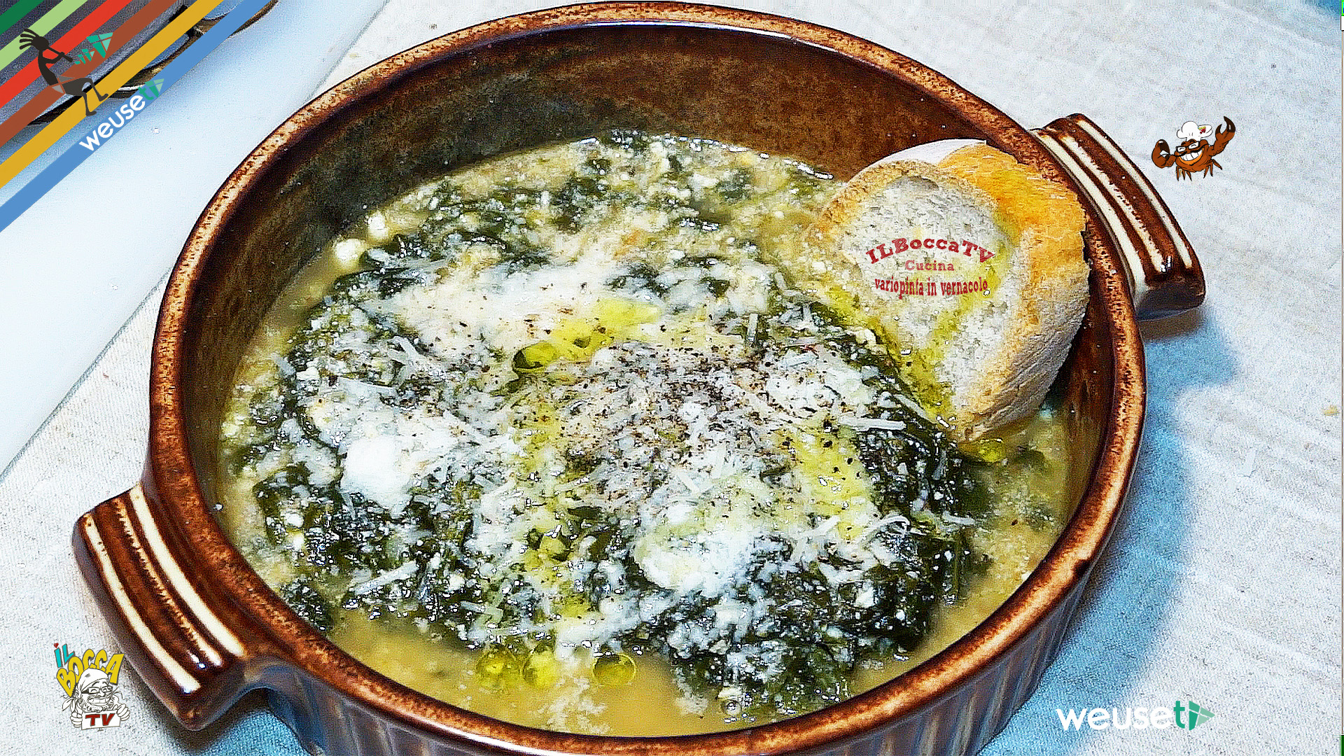 Cocotta, zuppa vegetariana maremmana, il Bocca TV