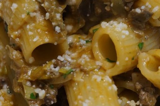 349 – Maccheroni carciofi e fegato di manzo… e ti senti pure ganzo!