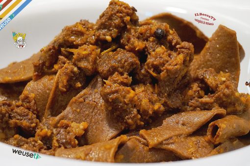 417 – Pappardelle al ragù di cinghiale… primo piatto eccezionale!