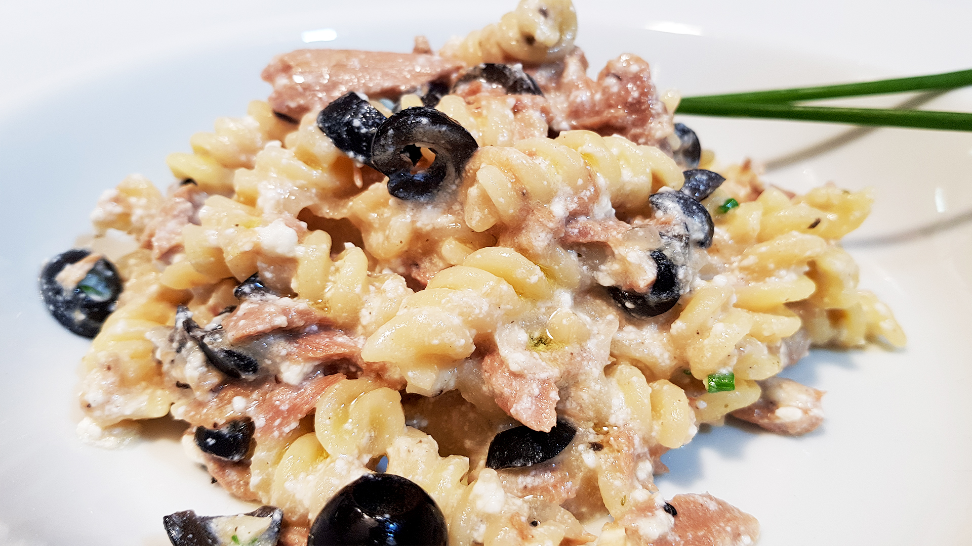 Pasta con tonno ricotta e olive, il Bocca TV