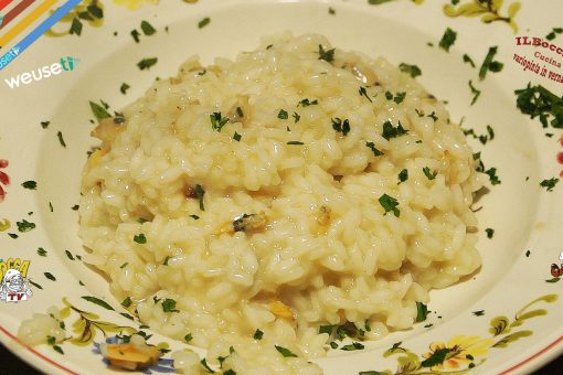 16 – Risotto alle arselle… e le giornate son più belle!