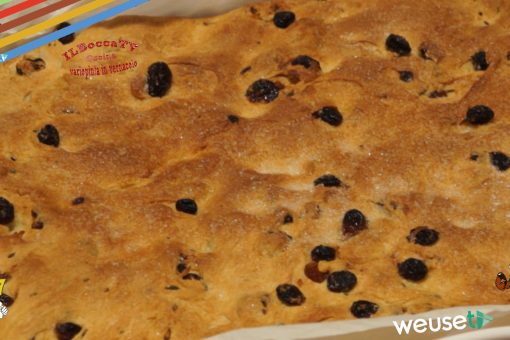 107 – Schiacciata dolce al rosmarino… da ‘nzuppa ner santo vino!