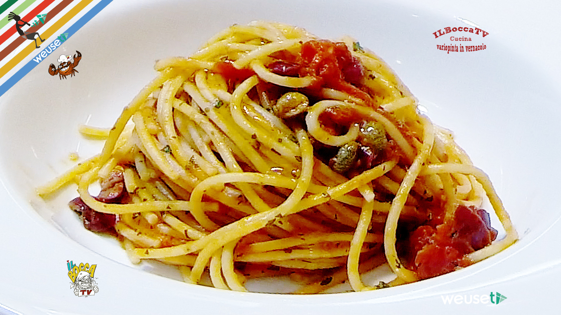 Spaghetti alla puttanesca, il Bocca TV