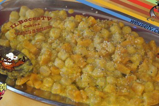 172 – Gnocchi con zucca e semi di canapa decorticati… in un botto l’ho ingollati