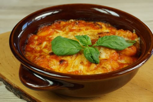 678 – Gnocchi al sugo di peperone gratinati… me li sono sgrofognati!