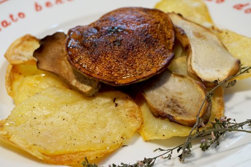 622 – Funghi porcini e patate al forno… un fantastico contorno!
