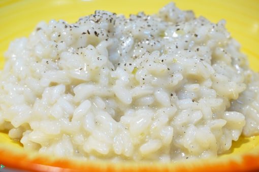 589 – Risotto al prosecco…anche il piatto poi mi lecco!