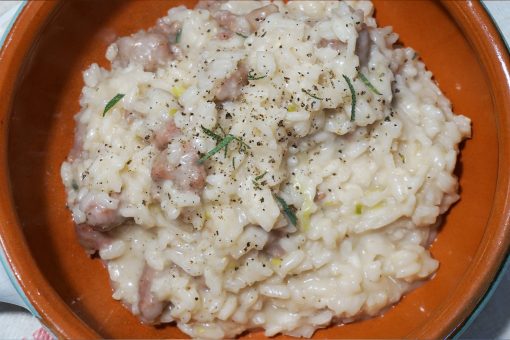 617 – Risotto salsiccia e stracchino… a dir poco divino!